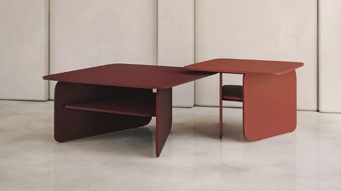 Carde coffee tables - unique geometry and stable lightness