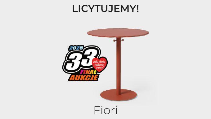 Supporting WOŚP – The Fiori coffee table joins the auction!