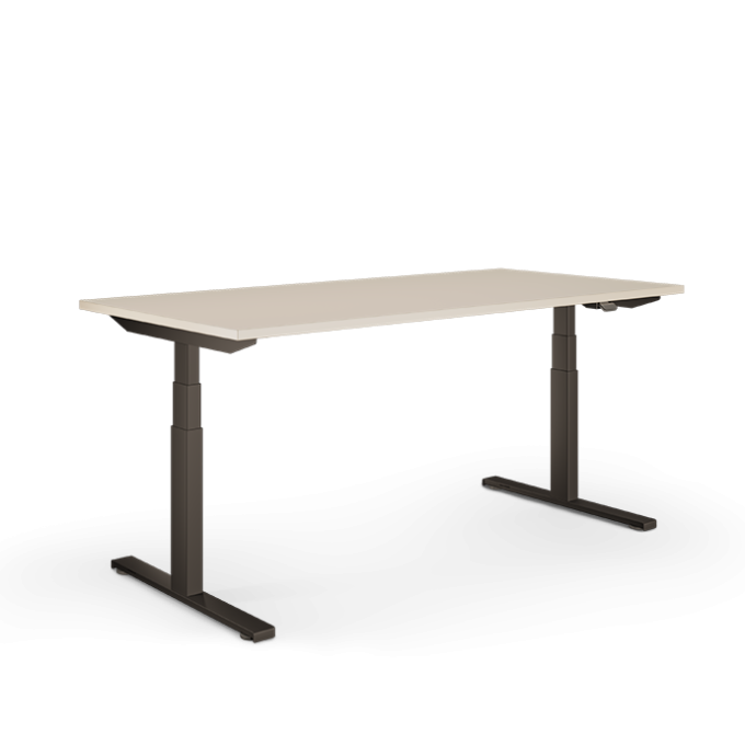 LS3 desk with electric height adjustment